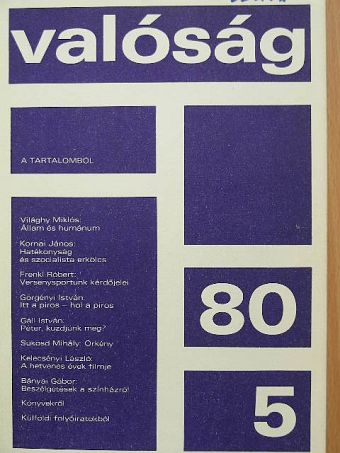 Bányai Gábor - Valóság 1980. május [antikvár]