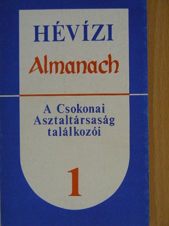 Bandel Lajos - Hévízi Almanach 1. [antikvár]
