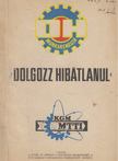 Schmidt Frigyes - "Dolgozz hibátlanul" munkarendszer [antikvár]