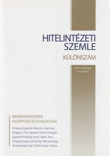 Sebestyén Géza - Hitelintézeti szemle különszám 2015. november [antikvár]