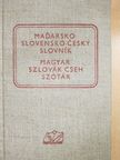 Magyar-szlovák-cseh szótár [antikvár]
