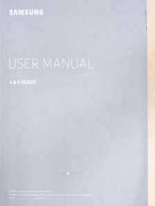 Samsung - User Manual [antikvár]
