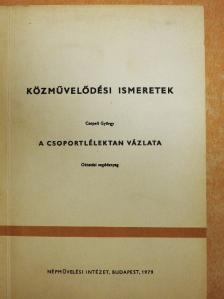 Csepeli György - A csoportlélektan vázlata [antikvár]