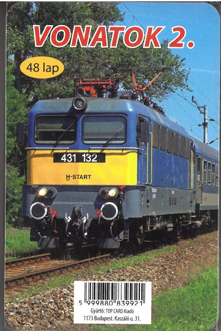 Vonatok 2. - 48 lapos kártya