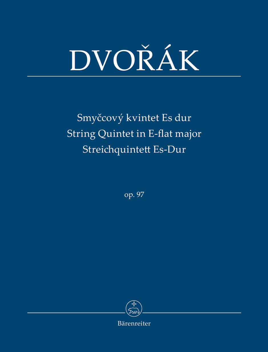 DVORAK - STREICHQUINTETT ES-DUR OP. 97 TASCHENPARTITUR