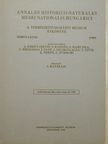Annales Historico-Naturales Musei Nationalis Hungarici 1989. [antikvár]