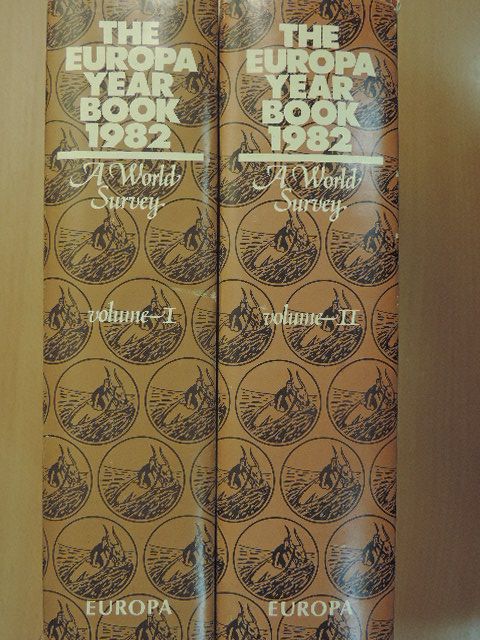 The Europa Year Book 1982 I-II. [antikvár]