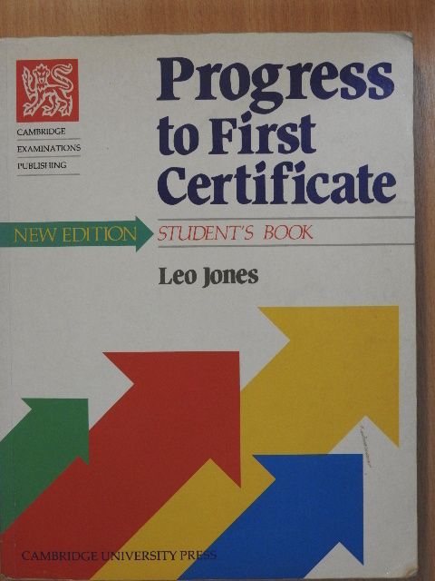 Leo Jones - Progress to First Certificate [antikvár]