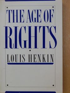 Louis Henkin - The Age of Rights [antikvár]