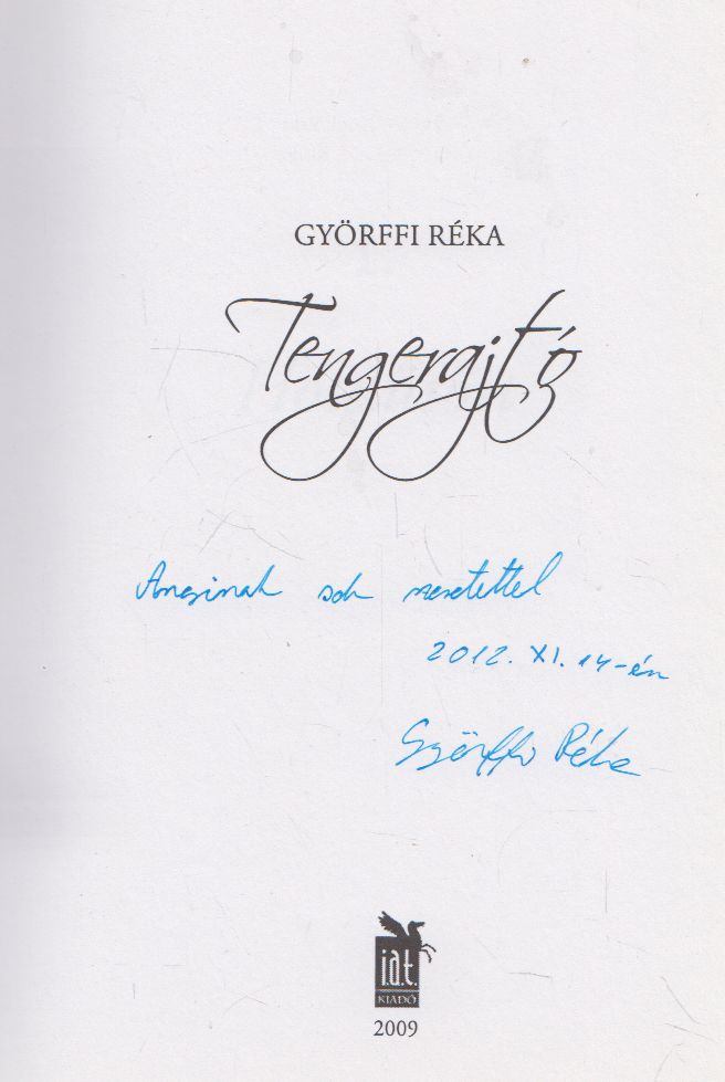 Györffi Réka - Tengerajtó (dedikált) [antikvár]
