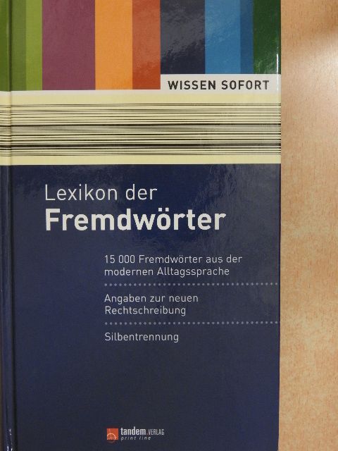 Lexikon der Fremdwörter [antikvár]