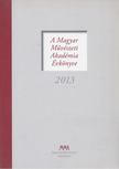 Cseresnyés Márk - A Magyar Művészeti Akadémia Évkönyve 2013 [antikvár]
