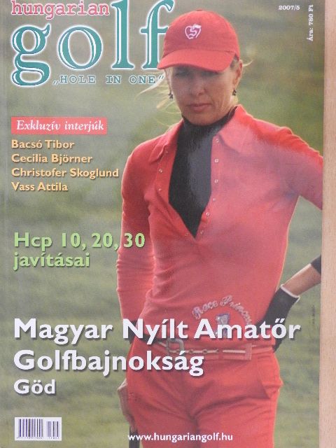 Borbély Erzsébet - Hungarian golf 2007/5. [antikvár]