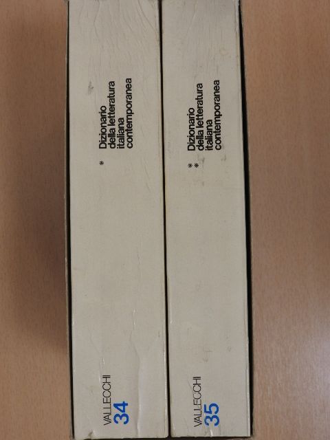 Dizionario della letteratura italiana contemporanea 1-2. [antikvár]