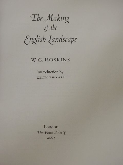 W. G. Hoskins - The Making of the English Landscape [antikvár]