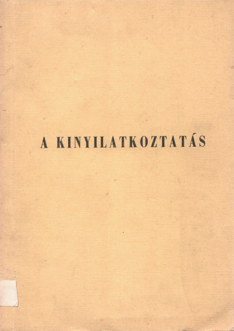 Dr. Szalai János - A kinyilatkoztatás [antikvár]