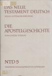 Gustav Stahlin - Die Apostolgschichte [antikvár]