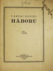 Várnai Dániel - Háboru [antikvár]