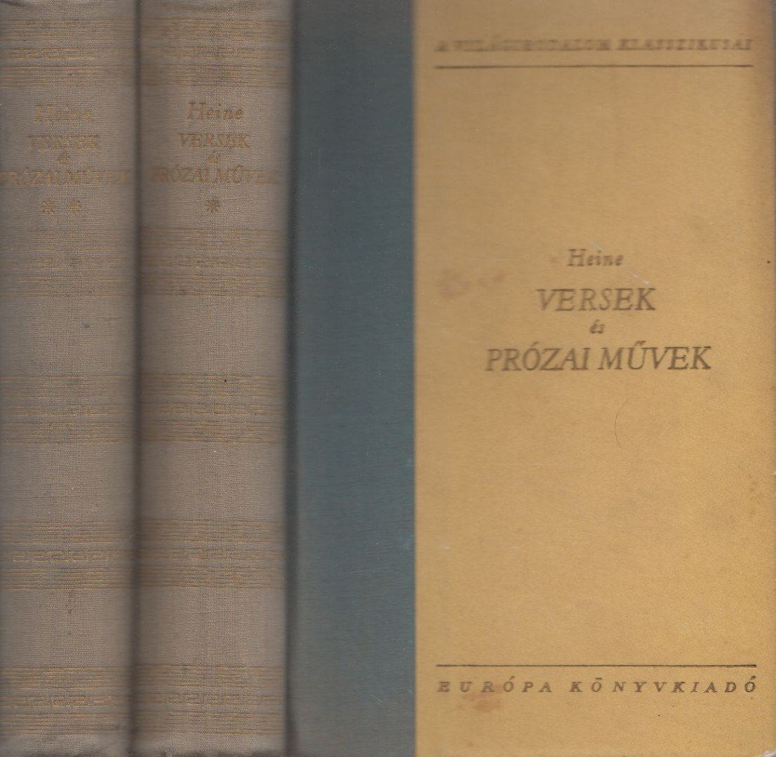 Heine, Heinrich - Versek és prózai művek I-II. [antikvár]
