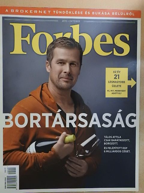 Kalocsai Zsolt - Forbes 2016. október [antikvár]
