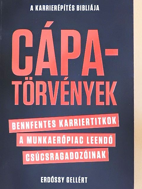Erdőssy Gellért - Cápatörvények [antikvár]