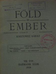Irmédi-Molnár László - Föld és Ember 1928/3. [antikvár]