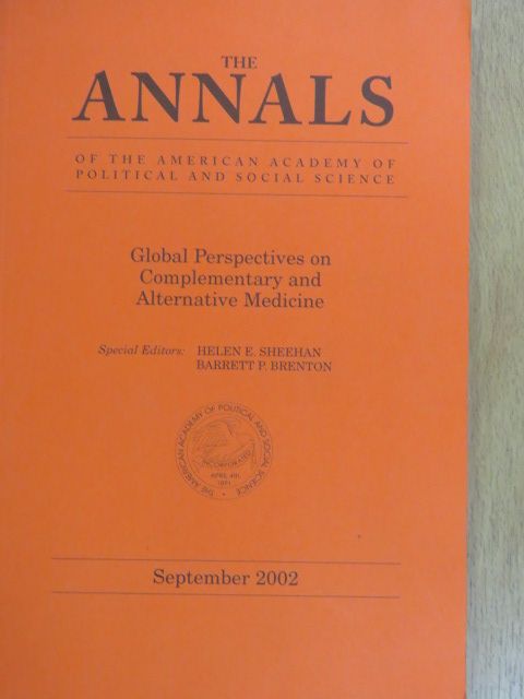 Robert Tillman - The Annals of the American Academy of Political and Social Science September 2002 [antikvár]