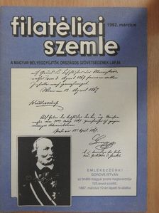 Filatéliai Szemle 1992. március [antikvár]