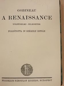 Gobineau - A renaissance [antikvár]