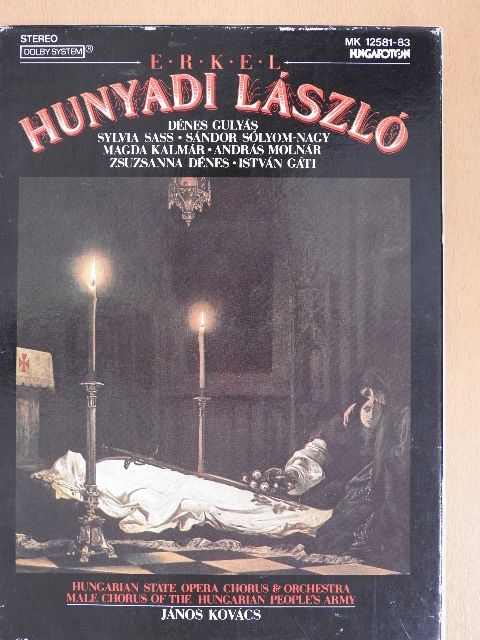 Egressy Béni - Erkel Ferenc: Hunyadi László - 3 db kazettával [antikvár]