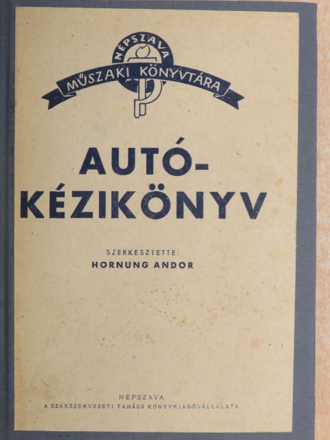 Autó-kézikönyv [antikvár]