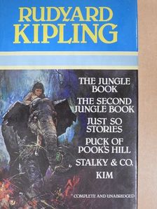 Rudyard Kipling - The Jungle Book/The Second Jungle Book/Just So Stories/Puck of Pook's Hill/Stalky & Co./Kim [antikvár]
