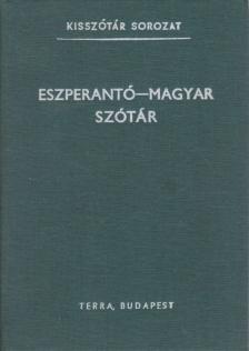 PECHAN ALFONZ - Eszperantó-magyar szótár [antikvár]