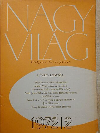 Aczél György - Nagyvilág 1972. február [antikvár]