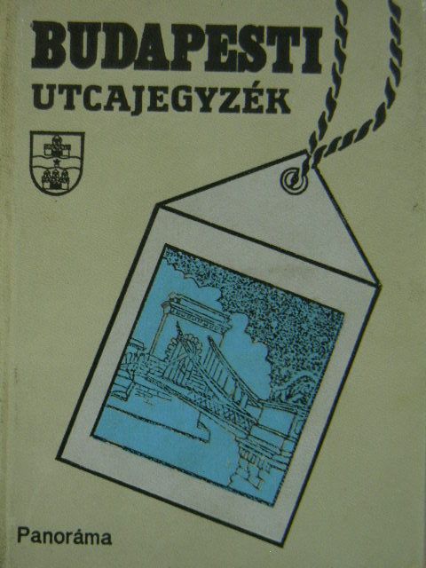 Budapesti utcajegyzék 1981 [antikvár]