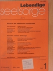 Anton Berger - Lebendige Seelsorge März 1992 [antikvár]