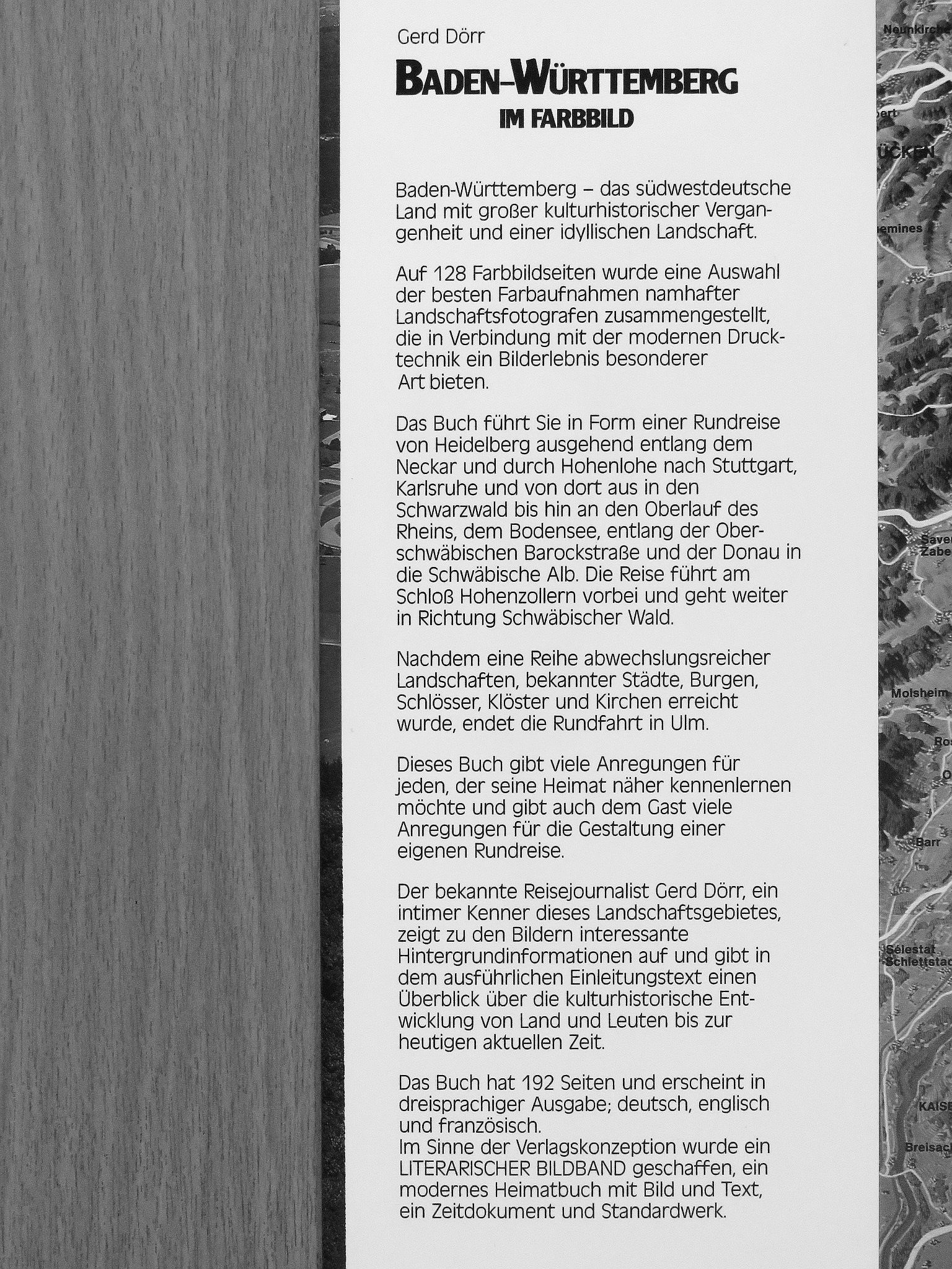 Gerd Dörr - Baden-Württemberg im Farbbild [antikvár]