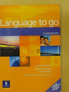 Carina Lewis - Language to go - Elementary [antikvár]