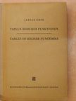 Jahnke - Tafeln höherer Funktionen/Tables of higher functions [antikvár]