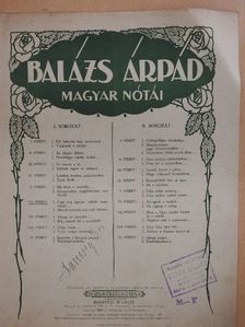 Balázs Árpád - Balázs Árpád magyar nótái I/VI. [antikvár]