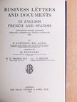 P. Johnson - Business letters and documents in english, french and spanish [antikvár]