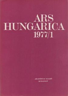 TÍMÁR ÁRPÁD - Ars Hungarica 1977/1 [antikvár]
