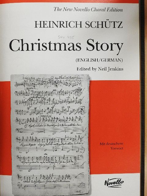 Heinrich Schütz - Christmas Story/Historia von der Geburt Jesu Christi [antikvár]