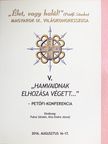 Borzák Tibor - "Hamvaidnak elhozása végett..." [antikvár]