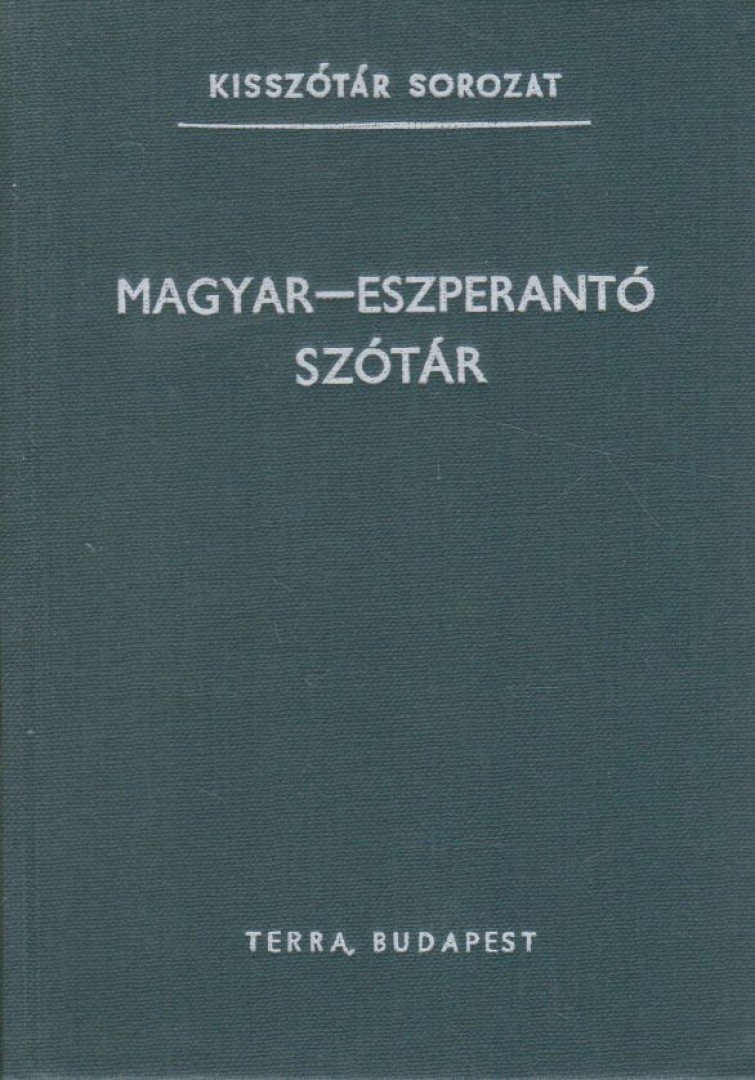 PECHAN ALFONZ - Magyar-eszperantó szótár [antikvár]