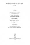 VECCHI, PALESTRINA, SCANDELLO - RÉGI MESTEREK VEGYESKARAI VIII