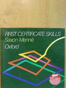 Saxon Menné - First Certificate Skills [antikvár]