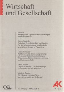 Günther Chaloupek (szerk.) - Wirtschaft und Gesellschaft 2/96 [antikvár]