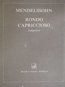 Mendelssohn - Rondo Capriccioso zongorára [antikvár]