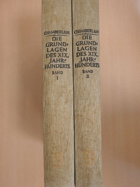 Houston Stewart Chamberlain - Die Grundlagen des 19. Jahrhunderts I-II. [antikvár]